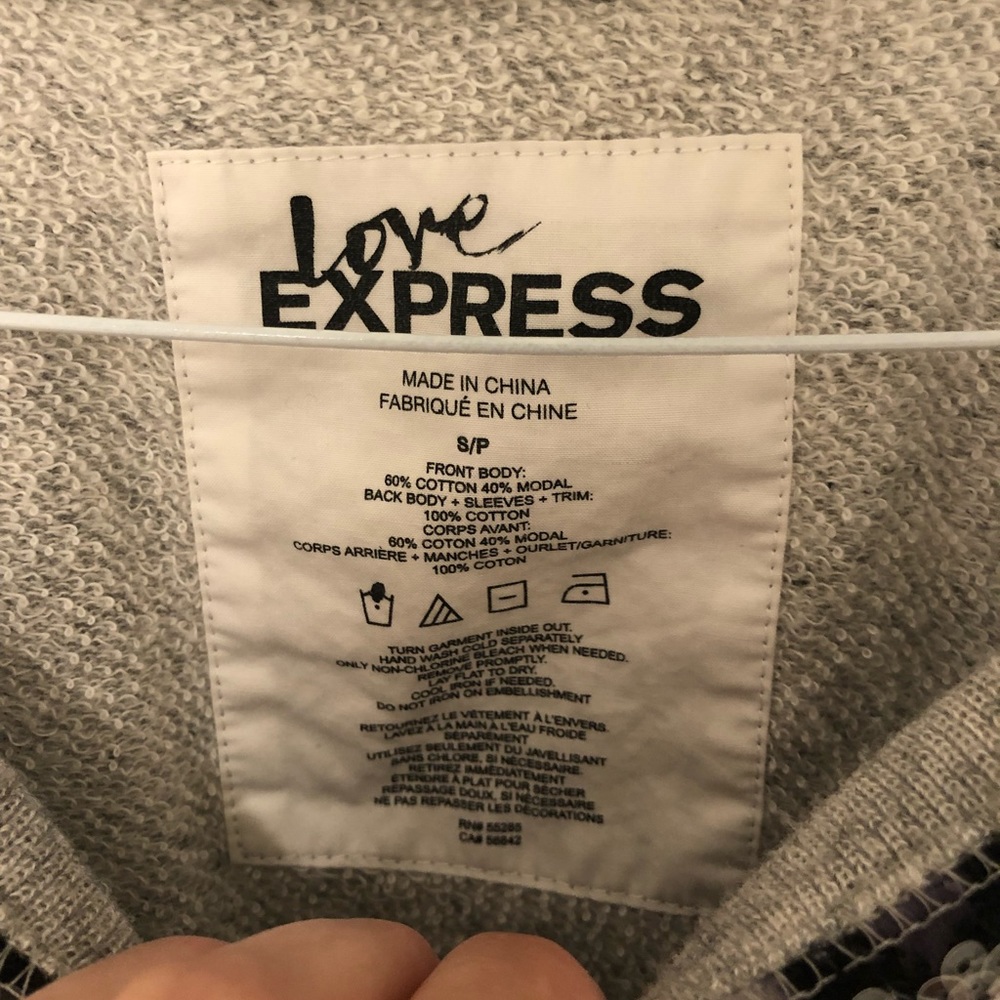 Express Leopard Print Sweater - Picture 4 of 4